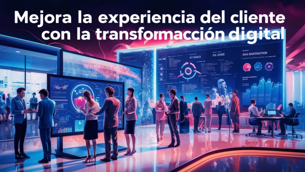 Mejora la experiencia del cliente con la transformación digital