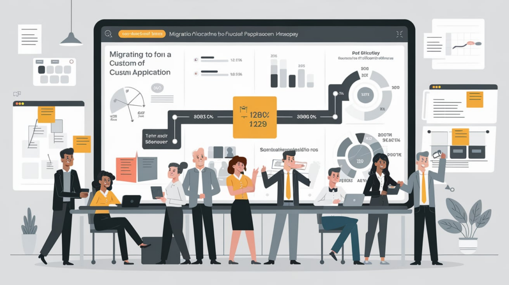 Estrategias para gestionar la migración a una aplicación a medida