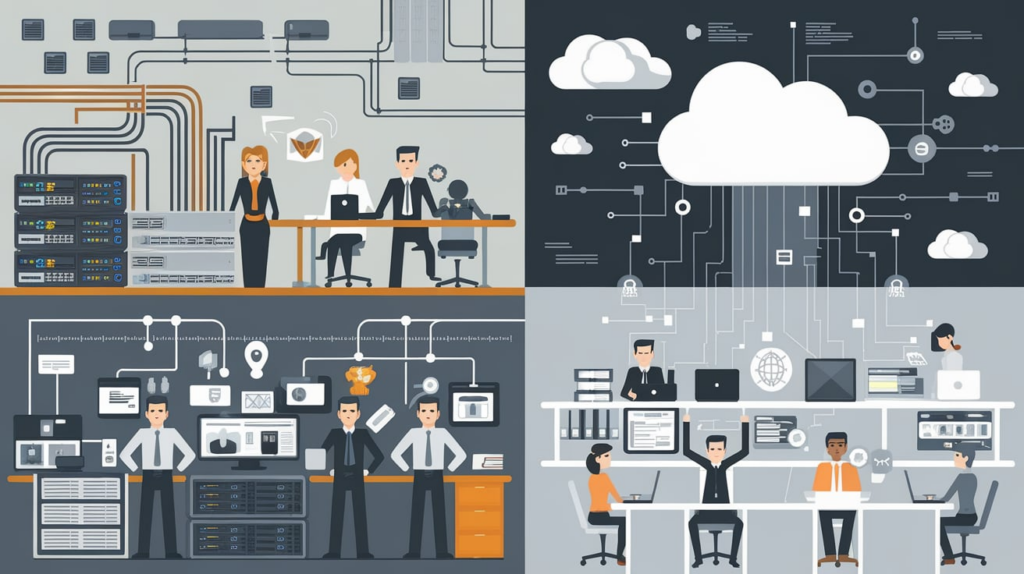 Cómo elegir entre soluciones IT locales y en la nube